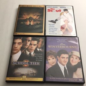 Brendan Fraser DVD Movie Bundle